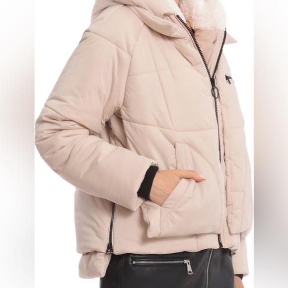 Avec Les Filles thermal puff hooded jacket - Picture 4 of 4